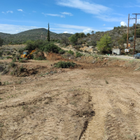 The progress of the construction works on the CoEn's first solar project.